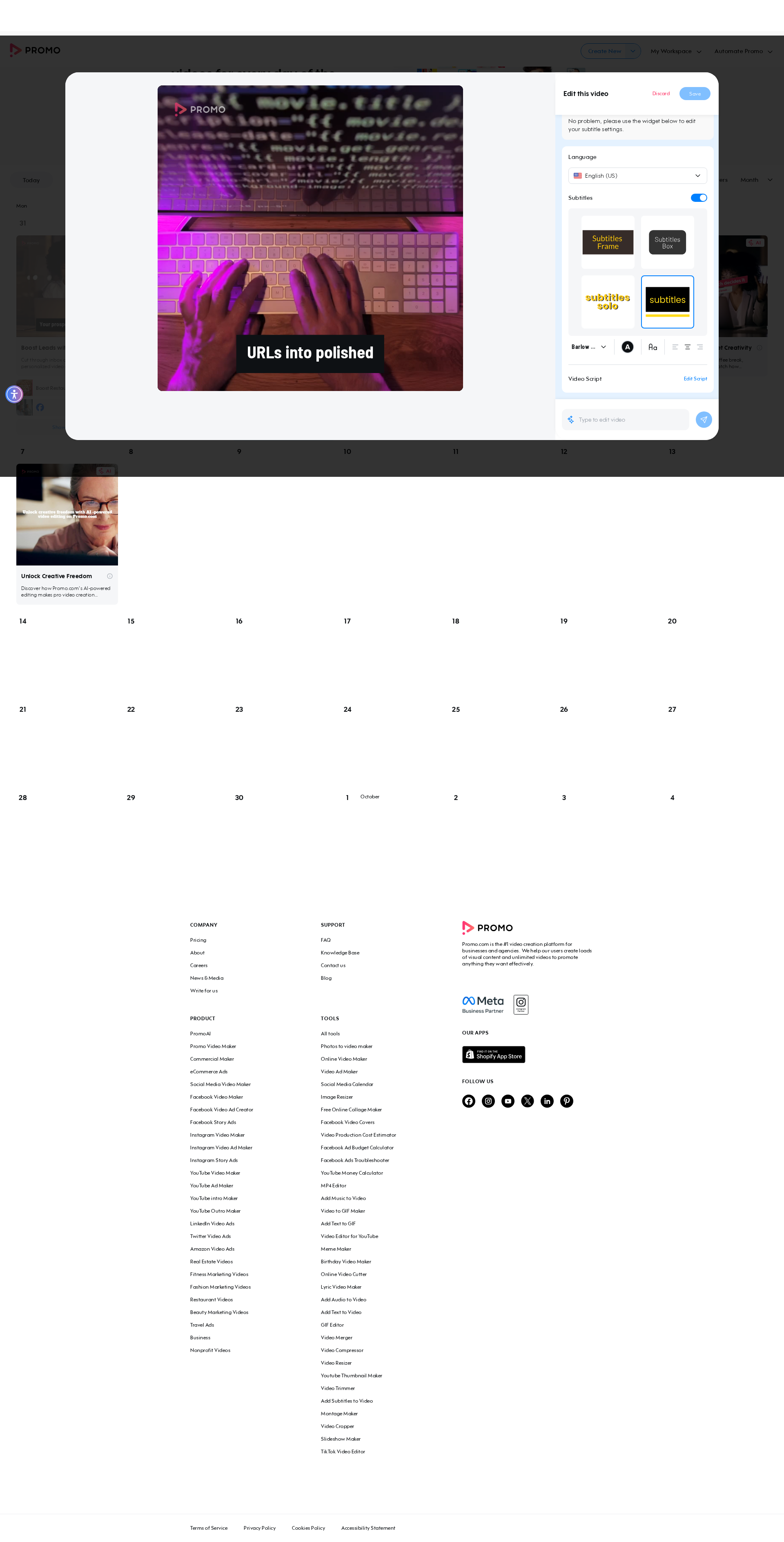 Test failure screenshot